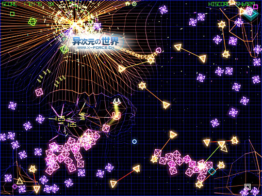 超炫丽射击小游戏系列No.2 - 网格战争 Grid Wars2