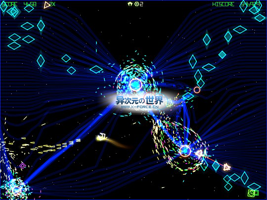 超炫丽射击小游戏系列No.2 - 网格战争 Grid Wars2