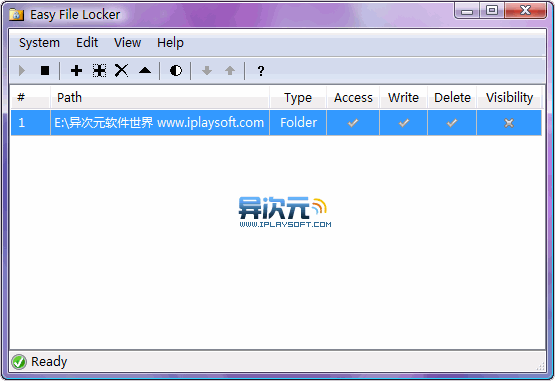 Easy File Locker 文件夹锁定、隐藏软件