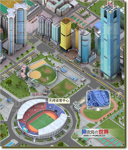 抛开你的地图！体验精彩实用的网络虚拟城市！