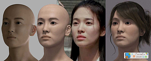惊叹！打造著名女星宋慧乔完美CG映像