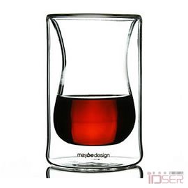 “东方遇上西方”玻璃茶杯