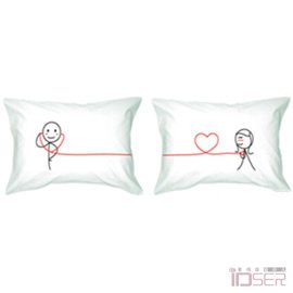  My Heart Beats For You Pillowcases