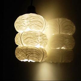 泰国设计师Anon Pairot的“卷心菜灯”