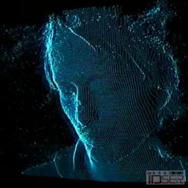 图片是RADIOHEAD制作的不用摄像机拍摄的音乐视频