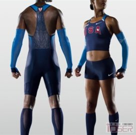 图片为Nike发布的Swift Suit,专为2008年北京奥运会准备