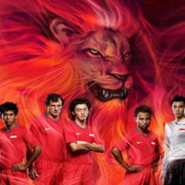 耐克新加坡为推广新加坡足球队而制作的广告(Unlease the lion)