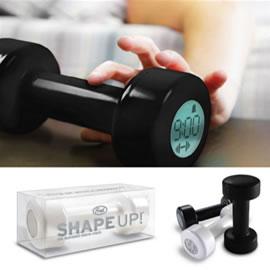 设计师Yuk Wang的哑铃闹钟（Shape up）