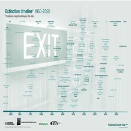 未来事物的消亡时间表（extinction time line）