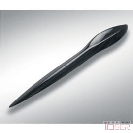 图片是澳大利亚设计公司Purisme设计的碳素纤维开信刀(Purisme Carbon Fiber Letter Opener )