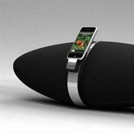 著名的扬声器制造商Bowers & Wilkins打造的Zeppelin iPod音响系统