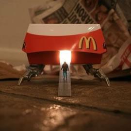 伦敦艺术家的小人世界