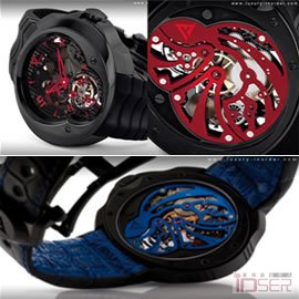图片是Franc Vila SuperLigero Skeleton Tourbillon