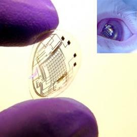 华盛顿大学工程师研制的Contact lenses