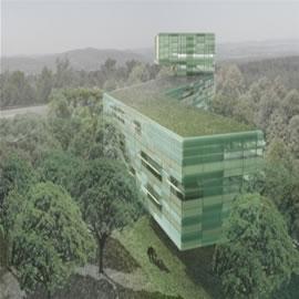 Juan Herreros Architects设计的绿色生态建筑The ITER Complex