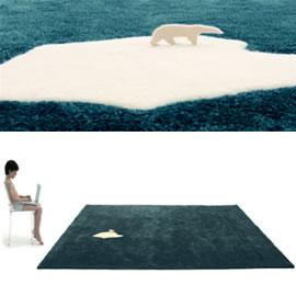 NEL为西班牙Nanimarquina设计的全球变暖垫子（Global Warming Rug）