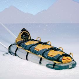 设计师Janine Züst设计的充气雪橇（Inflatable Sled To The Rescue）