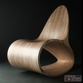 图片是设计师Jolyon Yates的系列椅子设计ODEChair