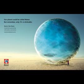 Bank of Planet的公益广告