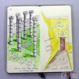 图片是Moleskine制作的设计笔记
