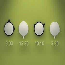 设计师Jansen Lye带来的一款可爱的小时钟