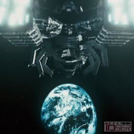 图片是Centraal Beheer Achmea保险公司的广告：外星人入侵