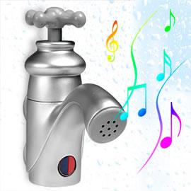 水龙头样式的收音机