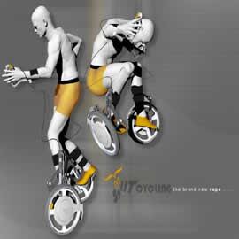 设计师Prashant Chandra构想的概念运动SplitCycling