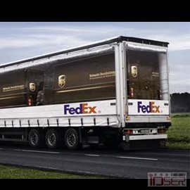 图片是联邦速递（FedEx）的广告