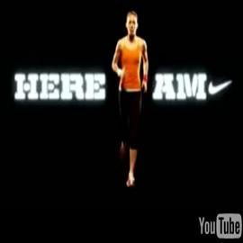 由北京奥运会女子400米银牌获得者英国田径选手Nicola Sander出演的一段Nike women广告
