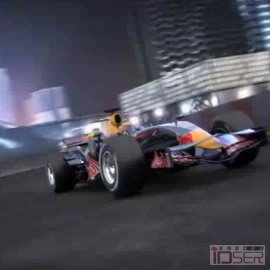 图片是红牛F1新加坡站的推广视频