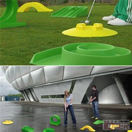 图片是微型高尔夫（MyMiniGolf）