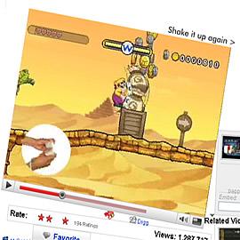 任天堂游戏主机Wii在Youtube上做的网页广告