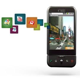 HTC、T-mobile与Google共同推出Android触摸屏手机G1