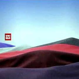 Uniqlo的广告：Color is Comfort