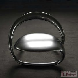 图片是澳大利亚设计师Brodie Neil设计的“@”椅子