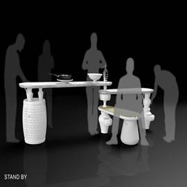 西班牙设计师Rico Nieto的Stand by厨桌