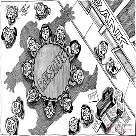 图片是《经济学家》KAL的漫画