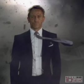 图片是Sony高清的007电影广告