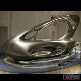 图片是Zaha Hadid设计的酒吧台