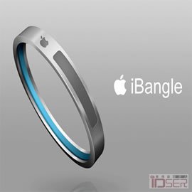 图片是设计师Gopinath Prasana带来的未来概念手镯iPod