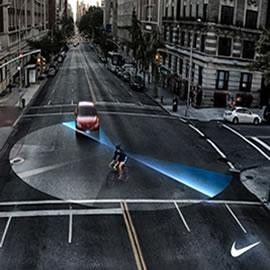 Nike的概念墨镜