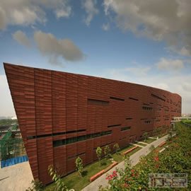 图片是来自建筑师buro II的广州白云国际会议中心大楼