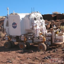 图片是NASA月球车
