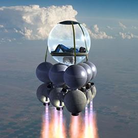 Armadillo Aerospace公司的“鱼缸”太空船