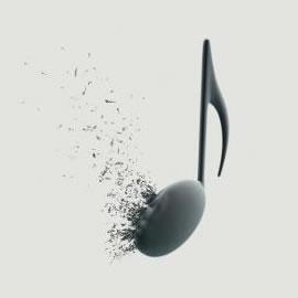Sony的广告：Sony: Exploding note