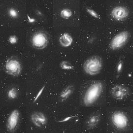 《自然》的文章：星系的特征