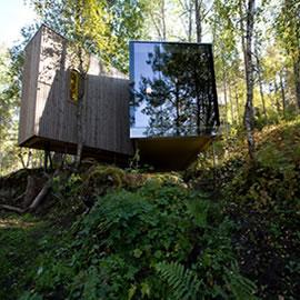 来自Jensen & Skodvin Arkitektkontor建筑设计室的别墅旅馆Juvet Landscape Hotel
