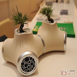 图片是JVC的花园音响