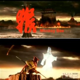 图片是Monkey Bee, A short film by Jamie Hewlett
